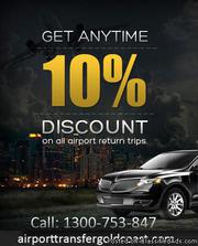 Get 10 % off on Airport Return Trips